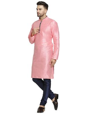 pink solid kurta pyjama set - 16705959 - Standard Image - 2