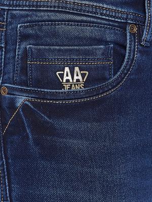 blue light washed denim jeans - 16706004 - Standard Image - 5