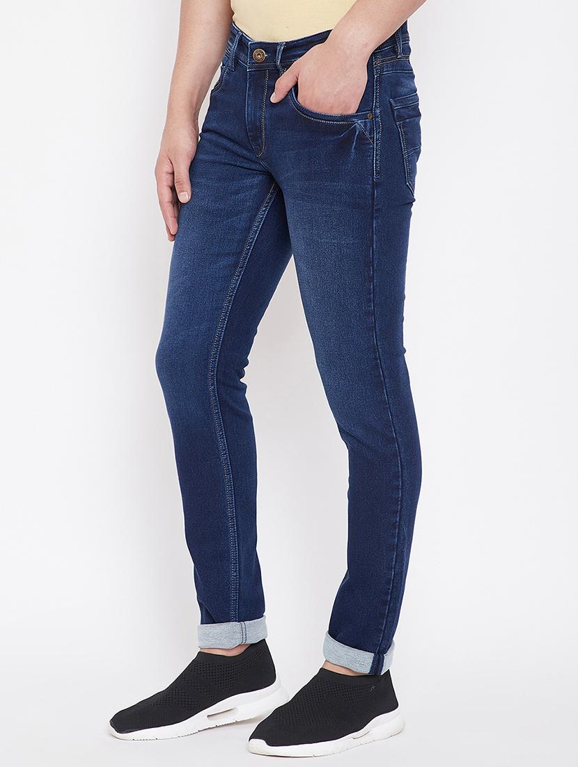 blue light washed denim jeans - 16706004 - Zoom Image - 2