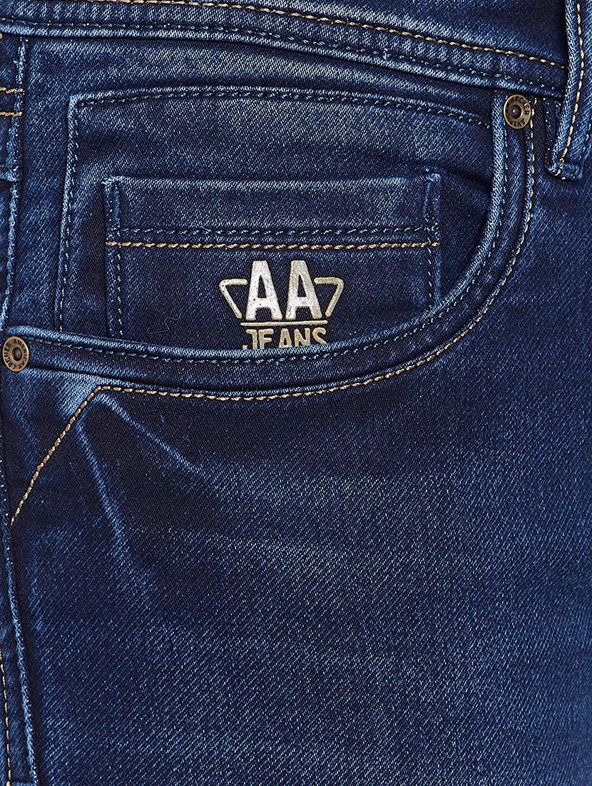 blue light washed denim jeans - 16706004 - Zoom Image - 5