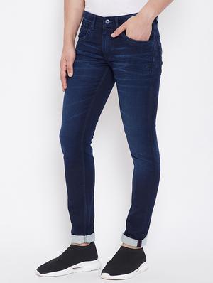 blue light washed denim jeans - 16706009 - Standard Image - 2