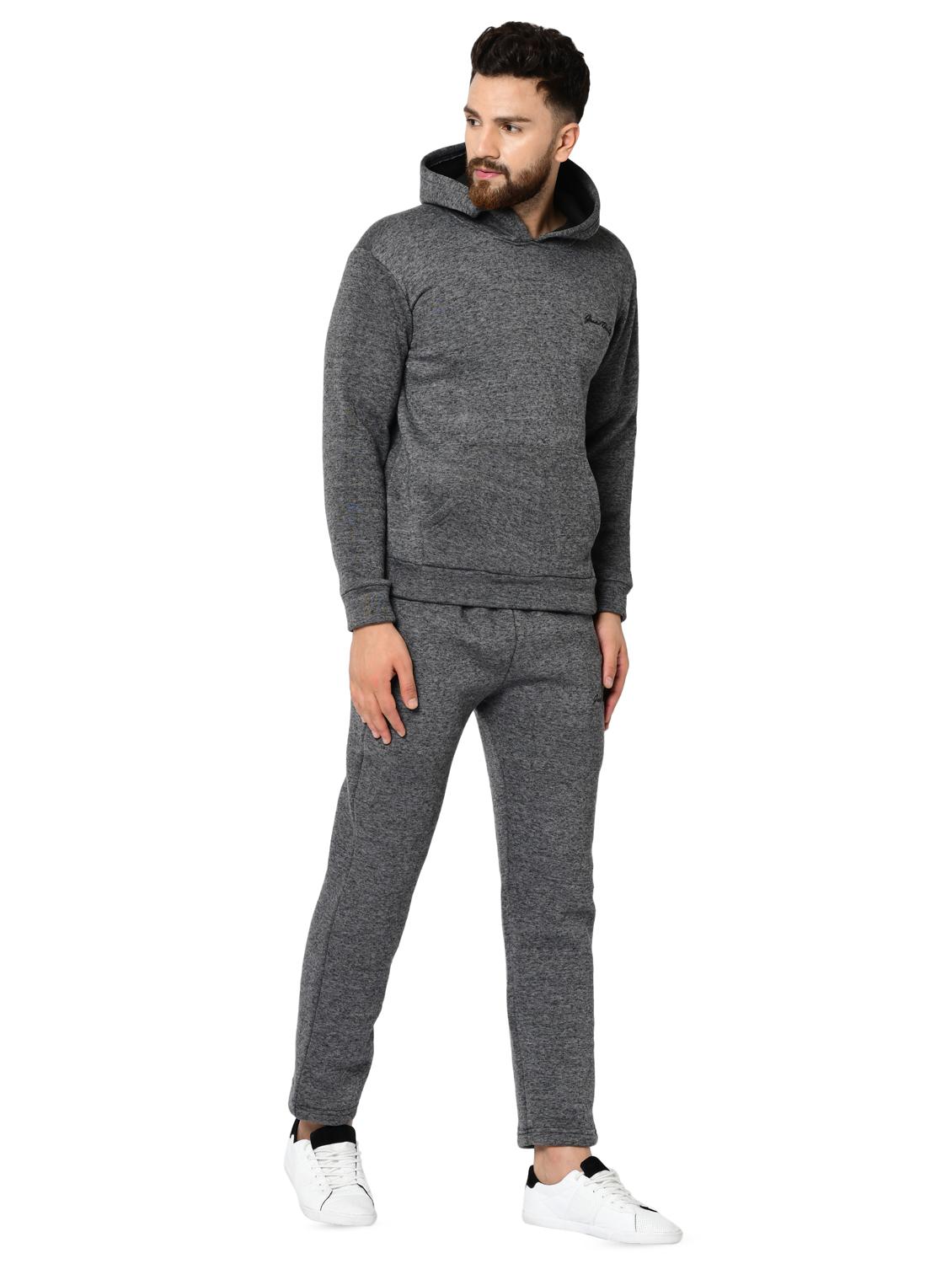 grey solid track suit - 16706305 - Zoom Image - 2