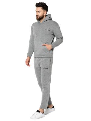 grey solid track suit - 16706309 - Standard Image - 2