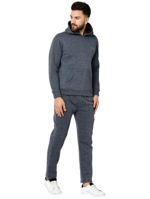 navy blue solid track suit - 16706310 - Standard Image - 2