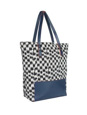 blue leatherette (pu) regular tote - 16706993 - Standard Image - 2