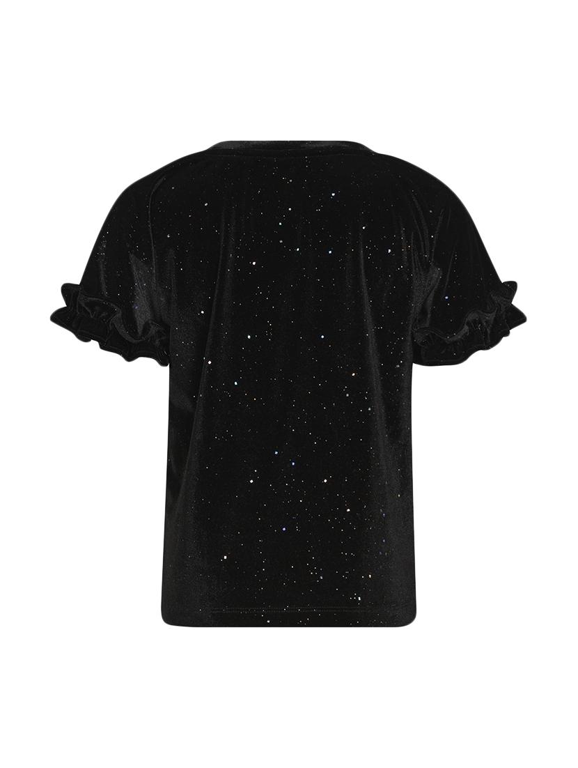 black cotton regular top - 16708116 - Zoom Image - 2