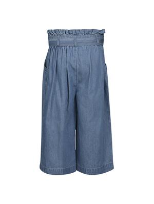 blue cotton casual trouser - 16708123 - Standard Image - 2