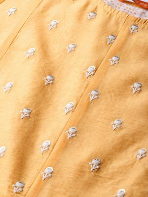embroidered kurta palazzo set - 16708364 - Standard Image - 5