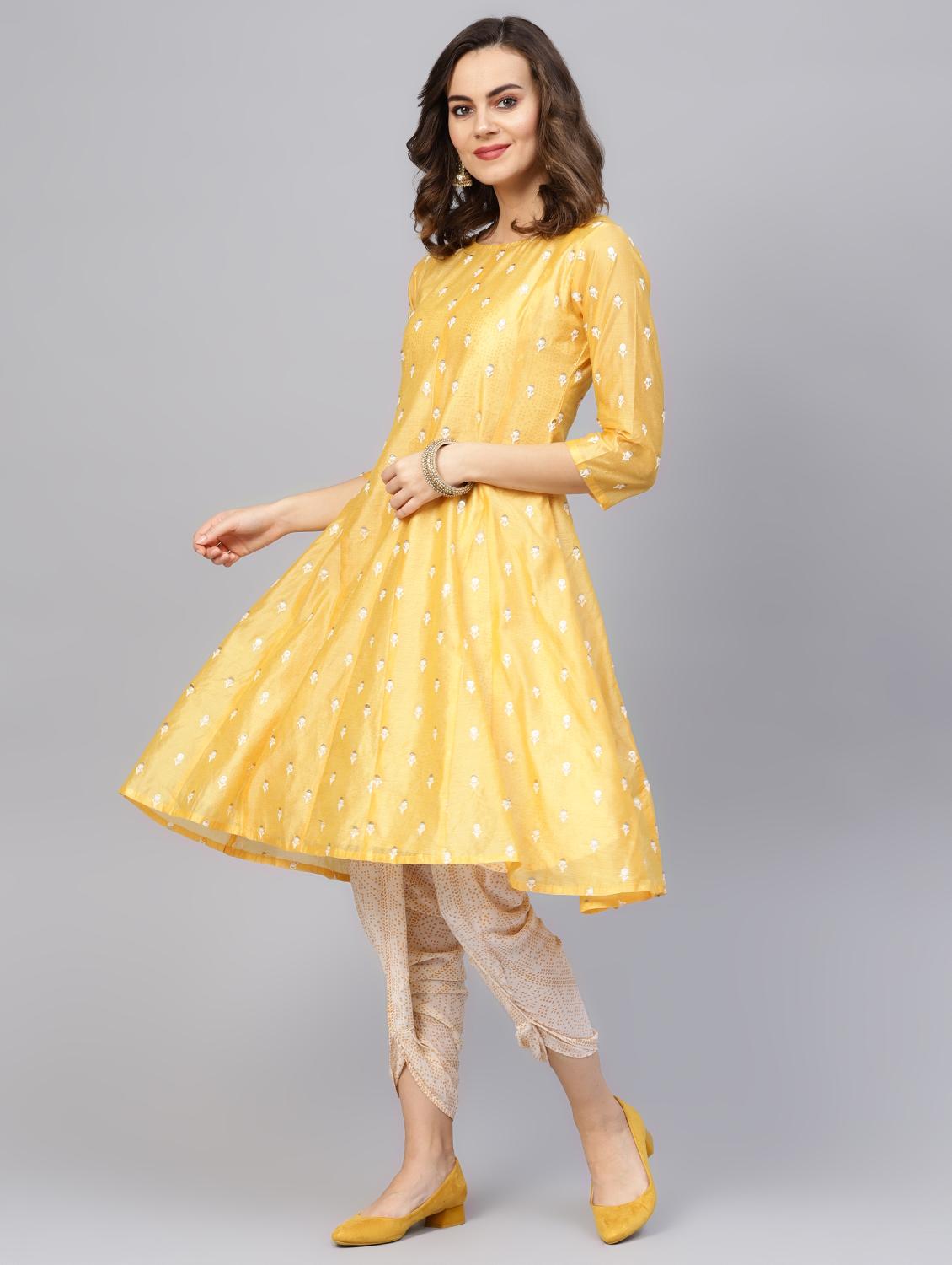 embroidered kurta palazzo set - 16708364 - Zoom Image - 2
