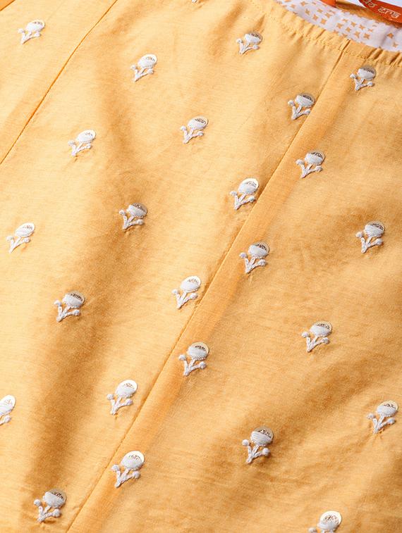 embroidered kurta palazzo set - 16708364 - Zoom Image - 5