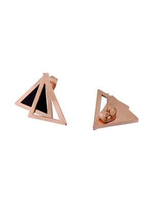 gold metal studs earring - 16708528 - Standard Image - 2