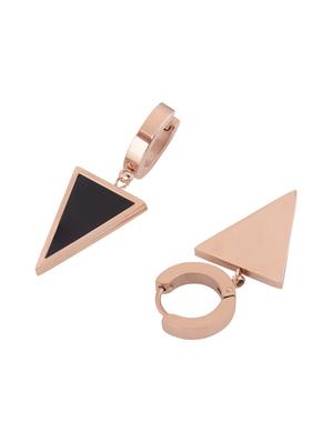 black metal drop earring - 16708534 - Standard Image - 2