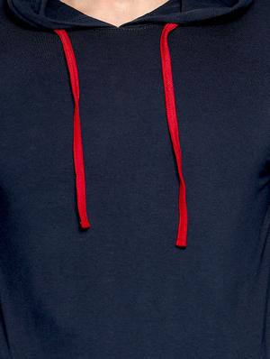 navy blue taped t-shirt - 16708761 - Standard Image - 5