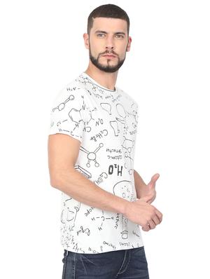 white printed t-shirt - 16708905 - Standard Image - 2