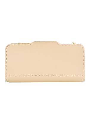 beige leatherette (pu wallet - 16709353 - Standard Image - 2