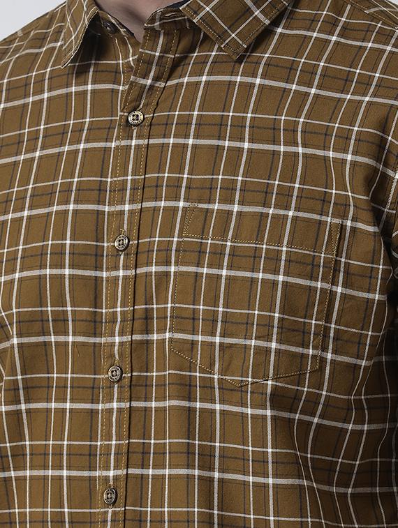 green checkered casual shirt - 16709415 - Zoom Image - 5