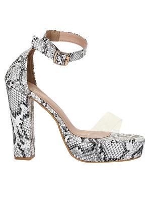 white closed back sandals - 16709731 - Standard Image - 2
