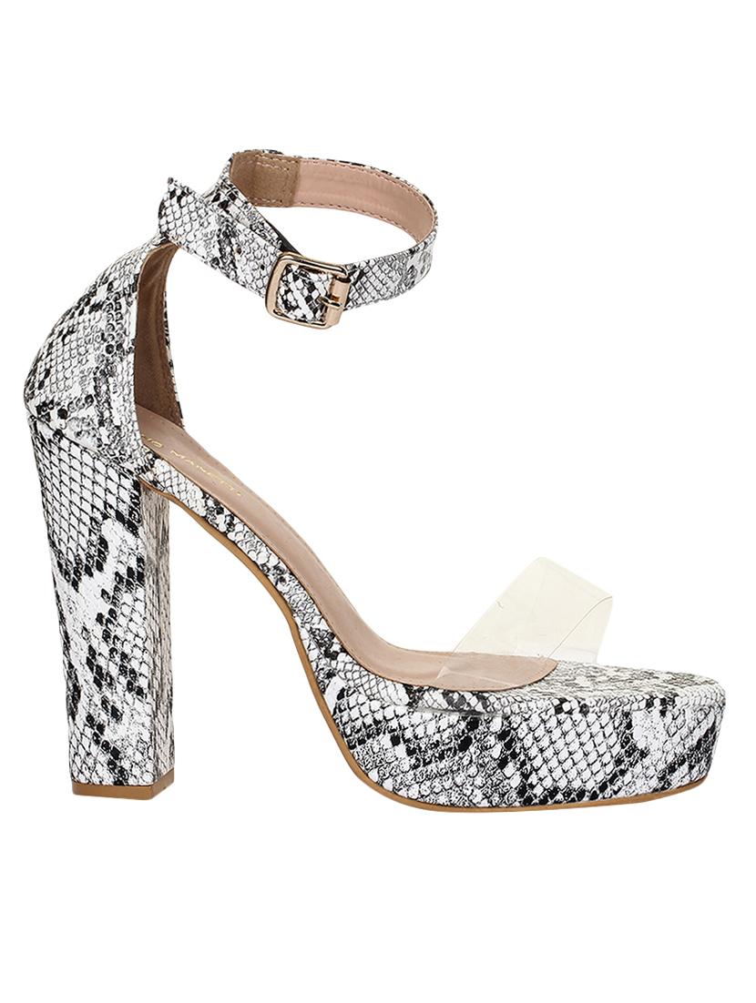 white closed back sandals - 16709731 - Zoom Image - 2