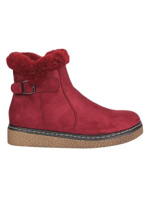 maroon ankle boots - 16709779 - Standard Image - 2