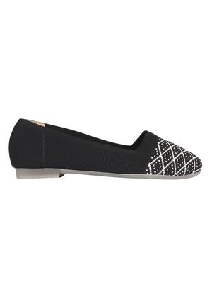 black slip on ballerinas - 16709784 - Standard Image - 2