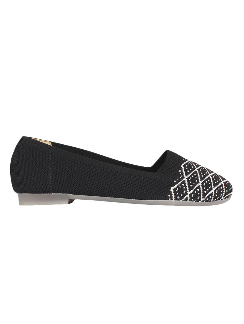 black slip on ballerinas - 16709784 - Zoom Image - 2