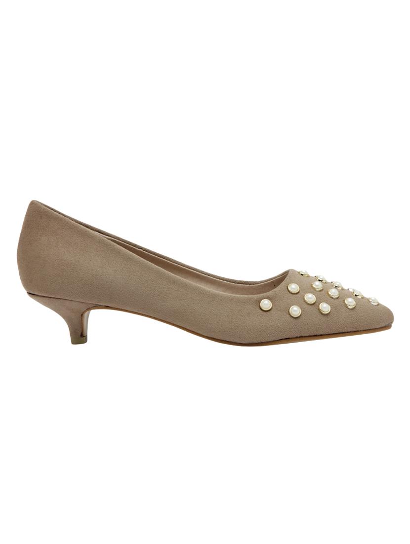 brown slip on pumps - 16709788 - Zoom Image - 2