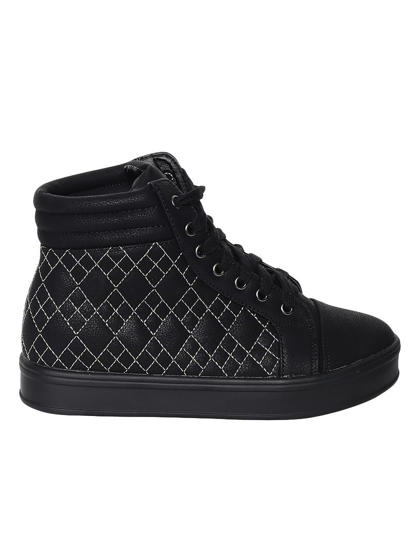 black lace-up sneakers - 16709791 - Zoom Image - 2