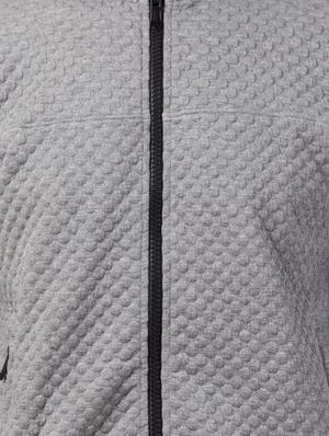 grey solid casual jacket - 16709799 - Standard Image - 5