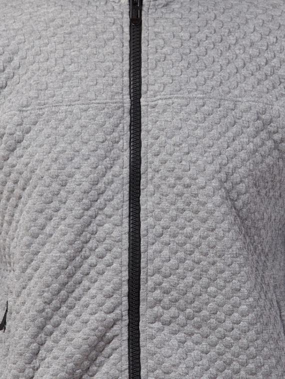 grey solid casual jacket - 16709799 - Zoom Image - 5