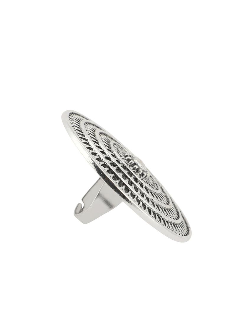 silver plated finger ring - 16711140 - Zoom Image - 2