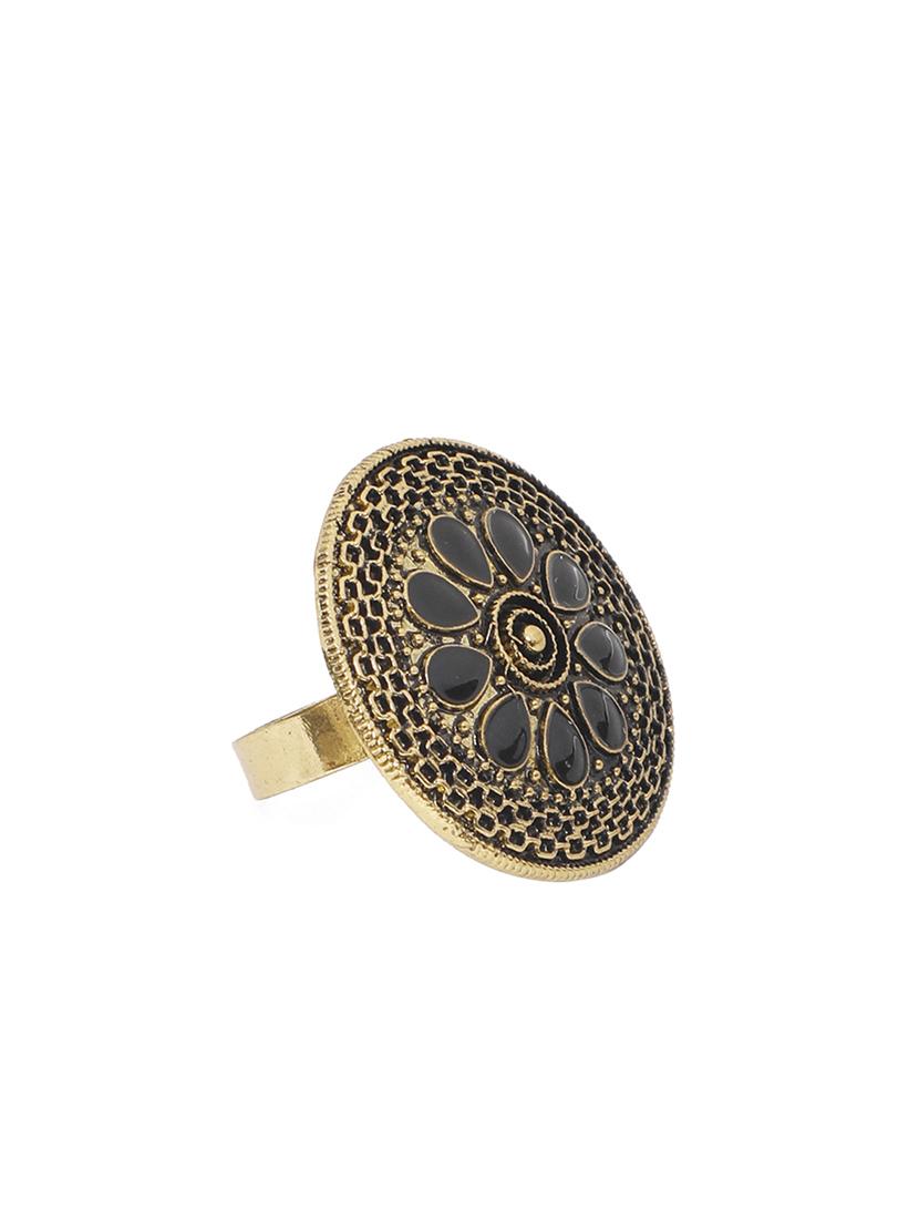 gold plated finger ring - 16711145 - Zoom Image - 2