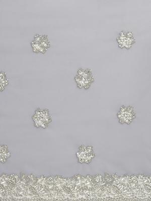 net embroidered saree with blouse - 16711576 - Standard Image - 5