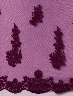 net embroidered saree with blouse - 16711659 - Standard Image - 5