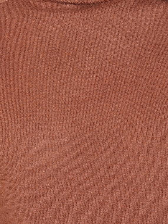 turtle neck solid pullover - 16712006 - Zoom Image - 5