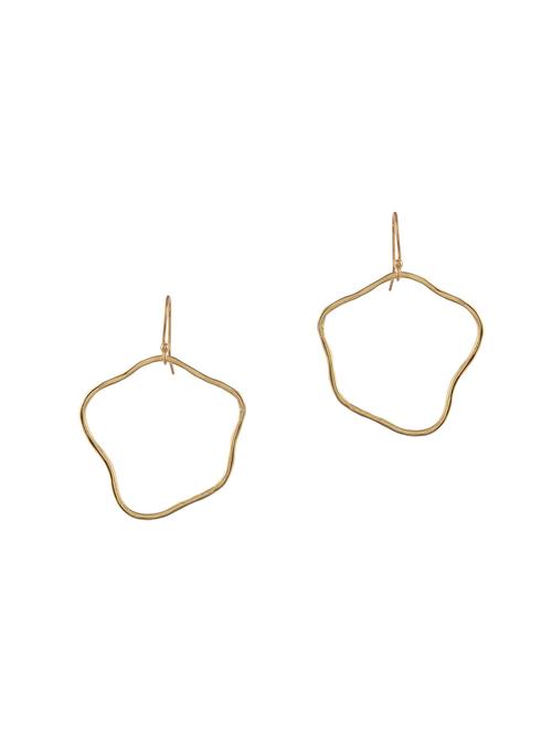 gold silver drop earring - 16712222 - Standard Image - 1