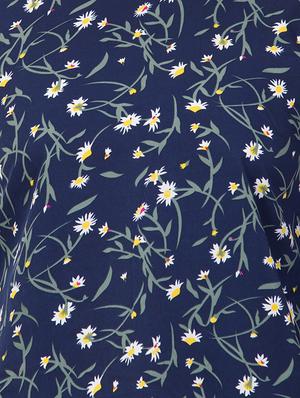 boat neck floral top - 16712331 - Standard Image - 5