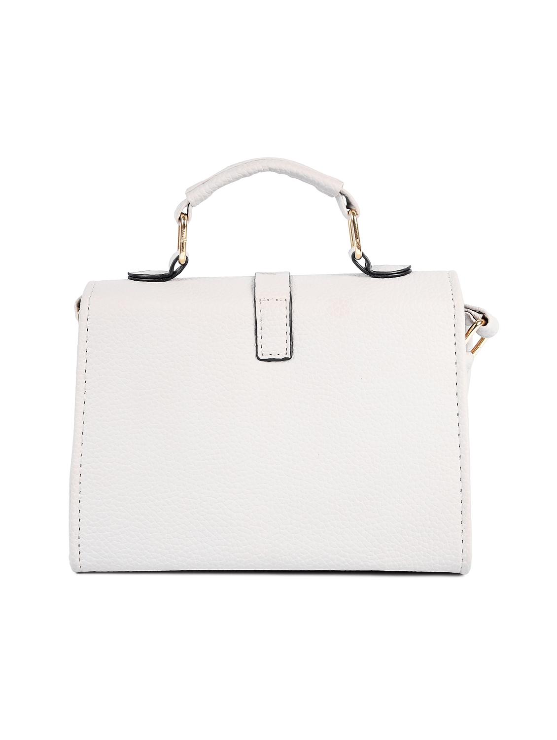 white polyester regular sling bag - 16712552 - Zoom Image - 2