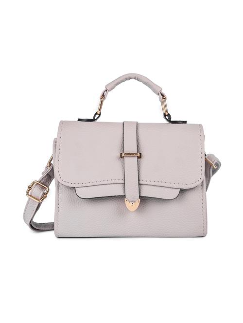 grey polyester regular sling bag - 16712577 - Standard Image - 1