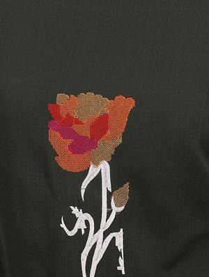 embroidered solid kurti - 16712615 - Standard Image - 5
