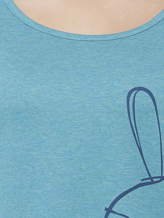 round neck quirky capri set - 16713050 - Zoom Image - 5