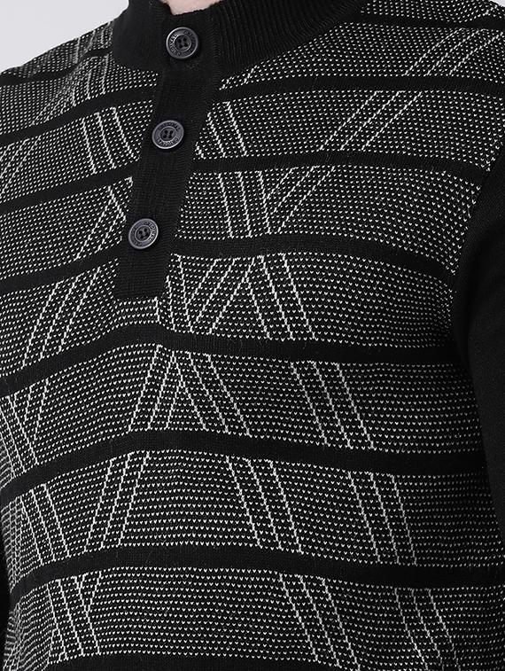black striped pullover - 16713502 - Zoom Image - 5