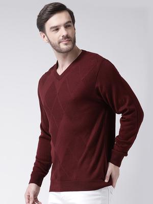 red solid pullover - 16713509 - Standard Image - 2