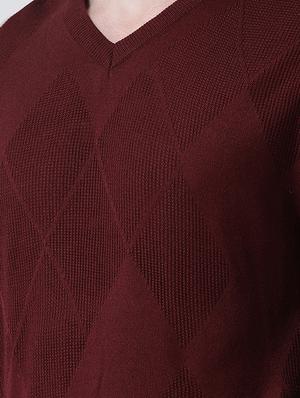 red solid pullover - 16713509 - Standard Image - 5