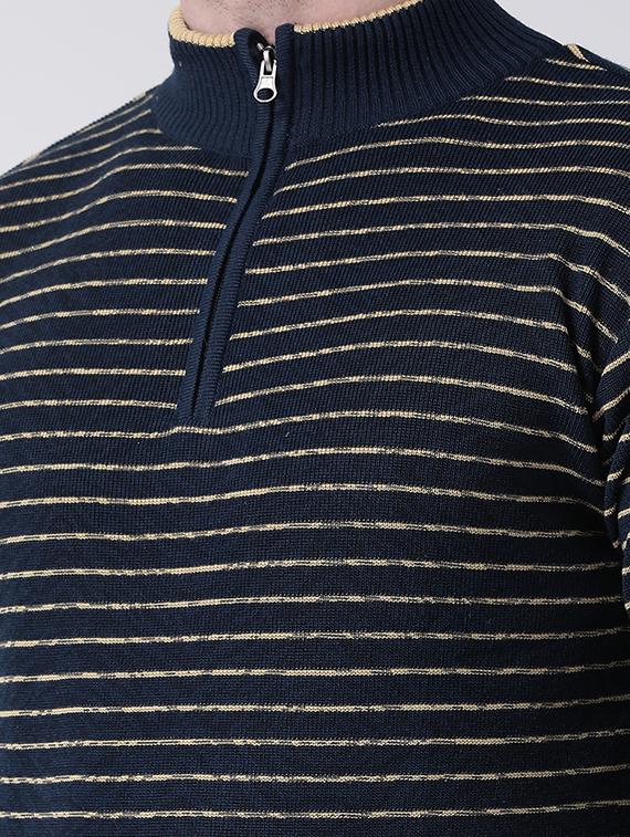 navy blue striped pullover - 16713526 - Zoom Image - 5