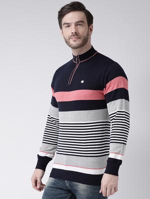 blue striped pullover - 16713539 - Standard Image - 2