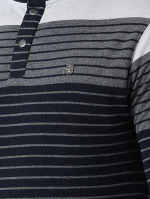 navy blue striped sweatshirt - 16713572 - Standard Image - 5