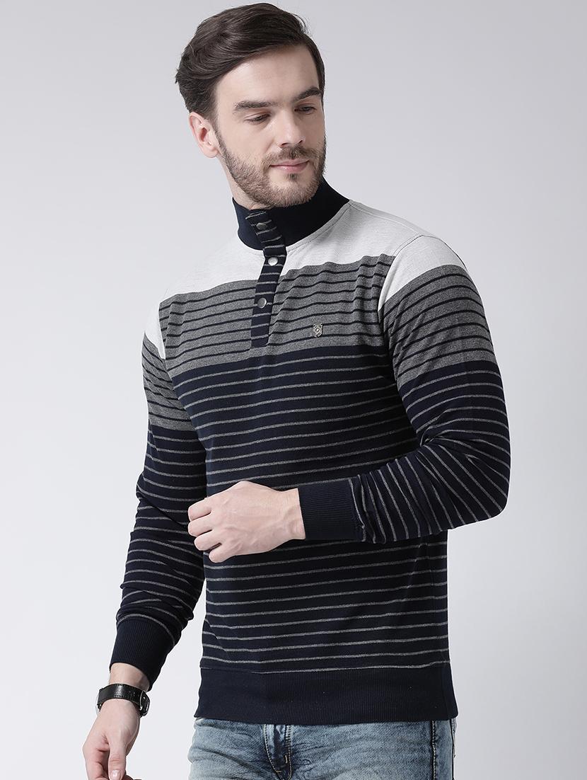 navy blue striped sweatshirt - 16713572 - Zoom Image - 2