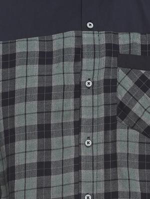 blue checkered casual shirt - 16713864 - Standard Image - 5