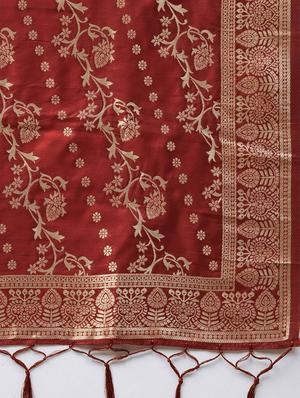 floral banarasi dupatta - 16714116 - Standard Image - 2