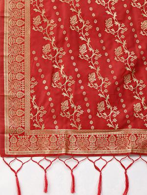 floral banarasi dupatta - 16714119 - Standard Image - 2